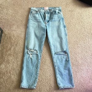 revice light wash jeans